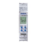Theben 1 channel digital time switch TR 608 top2 S - weekly program, 56 memory locations, 10 year power reserve 6080101