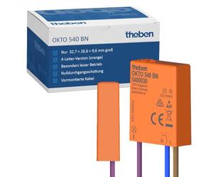 Theben 5400030 OKTO 540 BN Mini Flush Impulse Switch Silent
