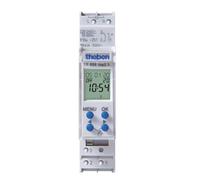 Theben 6080101 TR 608 top2 S Digital Timer 1 Channel Weekly Programme | DIN rail timer, 60 W LED, 10-year power reserve, ±0.25 s/day accuracy, 56 memory locations, permanent switching
