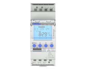 Theben 6100130 TR 610 top3 Digital Timer 1 Channel Weekly Programme | Digital DIN rail timer with 600W LED, 10-year reserve, ±0.25s/day accuracy, 56 memory slots & app control.