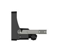 Theben LED outdoor wall-mounted spotlight theLeda B20 dual, black, IP65