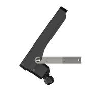 Theben LED outdoor wall spotlight theLeda B100 dual, black