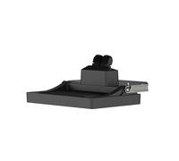 Theben LED outdoor wall spotlight theLeda B30 dual, black, IP65