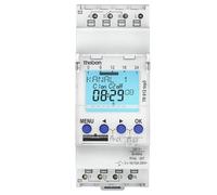 Theben 6120130 TR 612 top3 Digital 2-Channel Timer with App Programming, Perfect for LEDs, Timer Switch