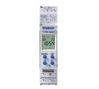 Theben 1 channel digital time switch TR 608 top2 S - weekly program, 56 memory locations, 10 year power reserve 6080101