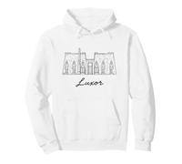 Thebes Egypt Karnak Nile Obelisk Temples Pharaoh History Pullover Hoodie