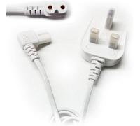 Thebigship 5M Uk 3 Pin Plug To C7 Figure 8 Power Cable Lead - Mains Power Cord For Tv, Laptop, Printer, Monitor, Ps3, Dvd