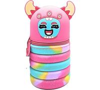 TheCartoonWorld MITAMA Extendable Pencil Case, White, 7 x 12 cm (chiuso), 7 x 19 cm (aperto), Decorative