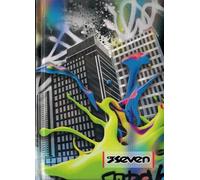 TheCartoonWorld SEVEN 2026-2027 Pocket School Diary 7 Diary - Dated, Urban Graphic with Stickers (Metropolis)