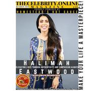 TheCelebrity.Online Magazine - October 2025 Edition - Cover Story: Halimah Eastwood: A Multifaceted Talent with a Passion for Connection