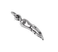 TheCharmWorks Sterling Silver 3D Chilli Charm