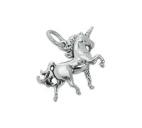 TheCharmWorks Sterling Silver 3D Unicorn Charm