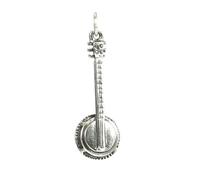 TheCharmWorks Sterling Silver Banjo Charm