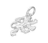 TheCharmWorks Sterling Silver English Rampant Lion Charm