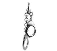 TheCharmWorks Sterling Silver Handcuffs Charms