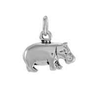 TheCharmWorks Sterling Silver Hippopotamus Charm
