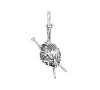 TheCharmWorks Sterling Silver Knitting Needles & Yarn Charm
