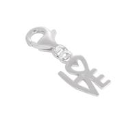 TheCharmWorks Sterling Silver Love Clip on Charm
