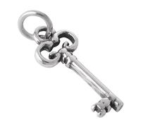 TheCharmWorks Sterling Silver Old Fashioned Key Charm