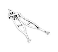 TheCharmWorks Sterling Silver Pair of Crutches Charm