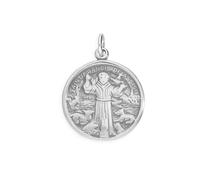 TheCharmWorks Sterling Silver Saint Francis of Assisi Charm