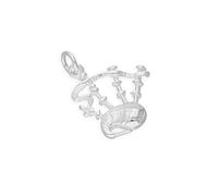 TheCharmWorks Sterling Silver Scottish Bagpipes Charm
