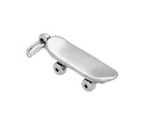 TheCharmWorks Sterling Silver Skateboard Charm