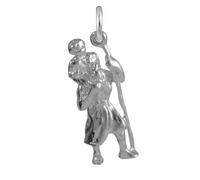 TheCharmWorks Sterling Silver St Christopher Charm