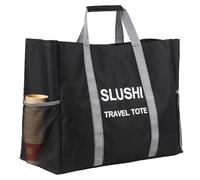 TheClouds Travel Party Tote for Ninja Slushi Machine FS300 Series and FS299, Ninja Slushie Carrying Bag, Slushie Machine Accessories (Black)