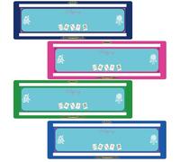 TheClover Mahjong Line Finder 4pcs - Mahjong Card Line Reader Wall Styles 15 * 5CM, Mah Jong Line Reader Strategy Guide for Game, Parties, Travel, Mahjongs Gifts Ideas