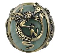 thecostumebase Quality Jack Sparrow Dragon Ring Pirates The Caribbean (US 10)