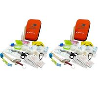 TheDogTagCo Dog First AID KIT - Over 40 Health Supplies - Compact & Portable - Be Prepared for Any Pet Emergency V2 (Pack of 2)