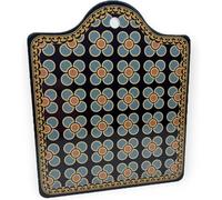 TheDogTagCo Moroccan Ceramic Trivet, Heat Resistant Pot Holder, Non-Skid Table Mats, Heat Insulation Hot Pot Pad, Trivet Mat, Mug Cork Mat, Cork Holder, Bowl Coasters (Agadir)