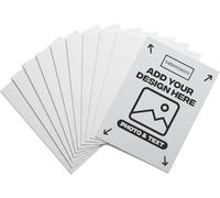 TheDogTagCo Personalised A4 Aluminium Photo Poster - Glossy Metal Sign, 0.65 mm Thick, Square Corners | Custom Printed on White Sublimation Aluminium | Lightweight, Rust-Free Personalised Wall Art