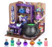 Thedttoy Magic Kit,Potion Making Kit with Glowing Stones,Mystery Enchanted Elixir House Craft Kits for Kids Girls Aged 6 7 8 9 10 11