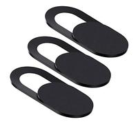 Theel Privacy cover, ultra slim stronger glue, privacy online when using a Macbook, Macbook Pro and more. Easy to use, robust, sliding cover, in black. (3 Pack)