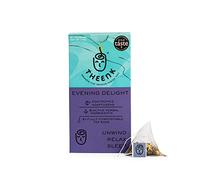 THEENK TEA - Brain Boosting Mixed Selection Herbal Tea, Improves Focus, Concentration, and Memory with Natural Ingredients(Evening Delight)
