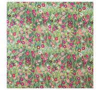 TheFabricTrade 100% Cotton Fabric Digital Printed Material Gustav Klimt Roses Abstract Design, Ideal for Arts & Crafts, Quilting - 2 Metre (200cm x 140cm)