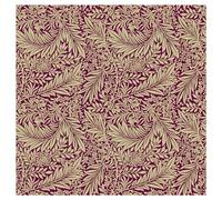 TheFabricTrade 100% Cotton Fabric Digital Printed Material William Morris Larkspur Damson Classic Design - Ideal for Arts & Crafts, Sewing, Quilting - Fat Quarter (50cm x 70cm)