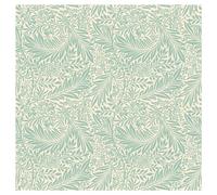 TheFabricTrade 100% Cotton Fabric Digital Printed Material William Morris Larkspur DUCKEGG Classic Design - Ideal for Arts & Crafts, Sewing, Quilting - Fat Quarter (50cm x 70cm)