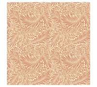 TheFabricTrade 100% Cotton Fabric Digital Printed Material William Morris Larkspur Rose Classic Design - Ideal for Arts & Crafts, Sewing, Quilting - 1 Metre (100cm x 140cm)