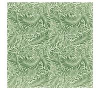 TheFabricTrade 100% Cotton Fabric Digital Printed Material William Morris Larkspur SAGE Classic Design - Ideal for Arts & Crafts, Sewing, Quilting - 1 Metre (100cm x 140cm)