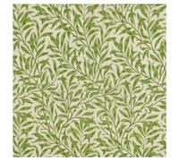 TheFabricTrade 100% Cotton Fabric Digital Printed Material William Morris Willow Bough SAGE Classic Design - Ideal for Arts & Crafts, Sewing, Quilting - Fat Quarter (50cm x 70cm)