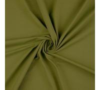 TheFabricTrade Khaki Premium Plain Cotton Jersey Knit Fabric Elastic Lycra Stretch Textile Clothing Dressmaking T-Shirt Elastane Material - 300cm x 150cm (3 Metre)