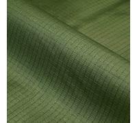 TheFabricTrade Olive Ripstop Fabric Waterproof 3.2oz Outdoor Cover Kite Lightweight Polyester Material - 1000cm x 150cm (10 Metre)