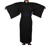 thefancypumpkin Jinbei Men's Japanese Yukata Kimono, Colour: 2 m, M
