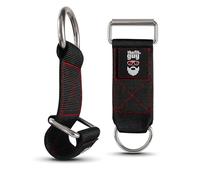THEFITGUY Dumbbell & Barbell Loading Straps | Attachment Straps for Dips, Pullups, Squats | Ultra Strong, Heavy Duty & Secured | Attach any Dumbbell & Barbell to any Dip Belt | 8” & 6” Straps Included