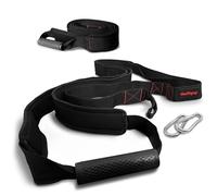 THEFITGUY Sled Pulling Handle Straps - Padded Arm & Shoulder Support | Full-Body Resistance Training for Football, Speed, and Power Workouts | 2 Straps + 2 Hooks Included