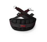 THEFITGUY Ultimate Belt for Belt Squats, Rack Attachment and Squat Machine, Structured Back Support, Stays Low During Down Movement, Padded Hip & Thigh Area, Buckle Strap - No Sliding Down, Heavy Duty