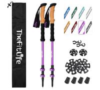 TheFitLife Durable 7075 Aluminum Trekking Poles, Walking Sticks For Hiking
